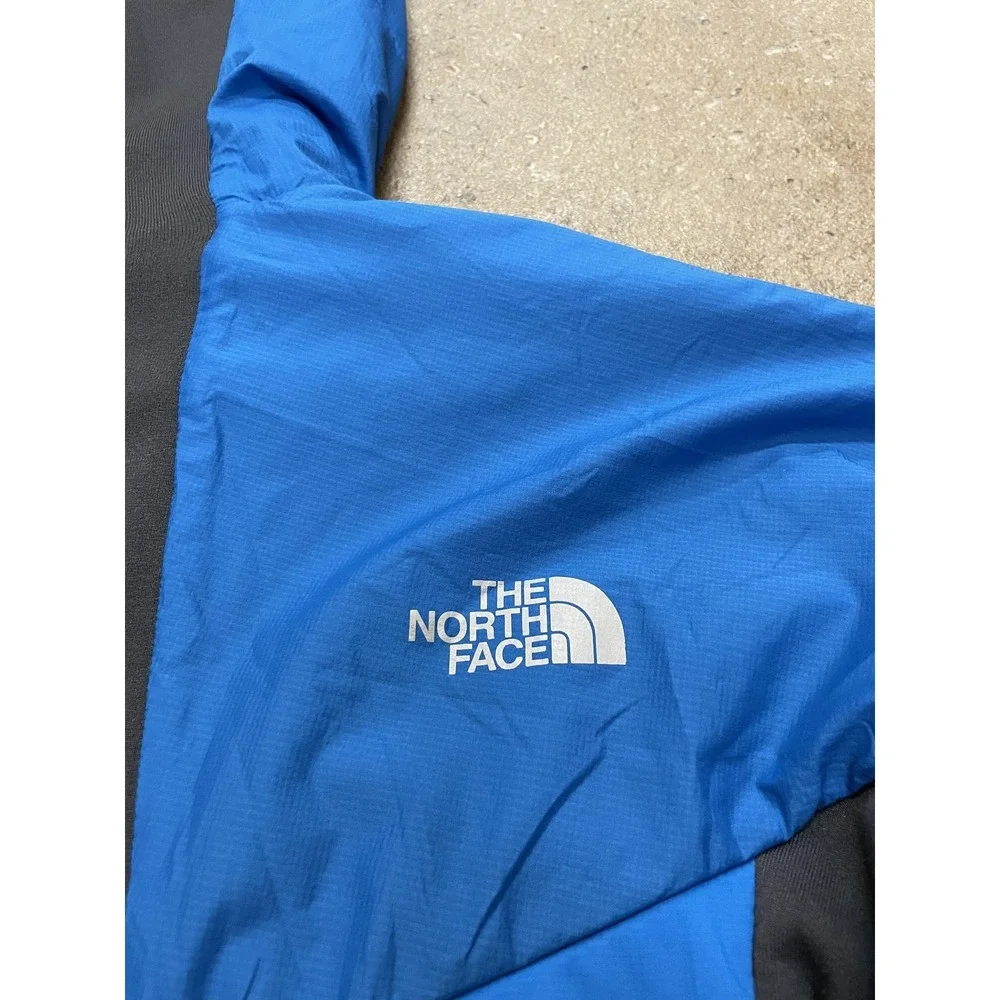 The North Face Jacket Mens Large Blue Black Summit Series‎ Seven Summits Hooded